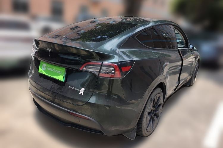 Used Tesla Model Y 2022 Revised Version Rear-Wheel Drive Rear Right 45 Deg