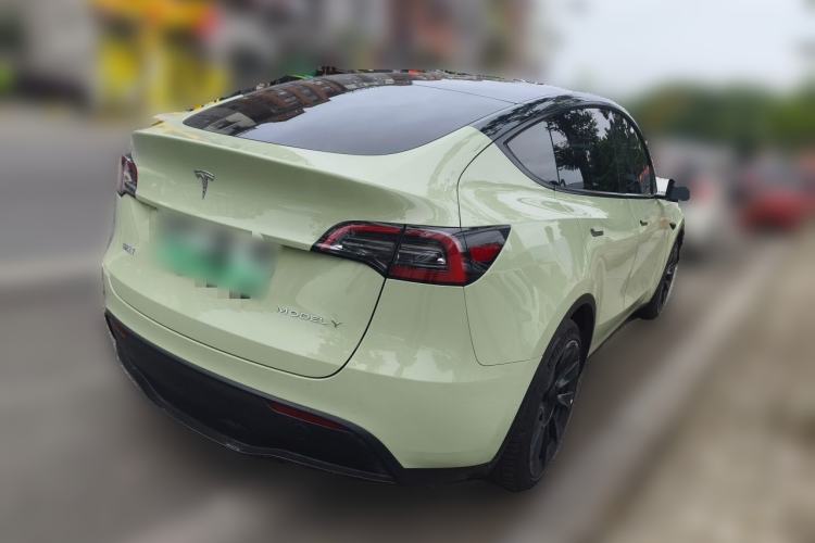 Used Tesla Model Y 2022 Revised Version Rear-Wheel Drive Rear Right 45 Deg