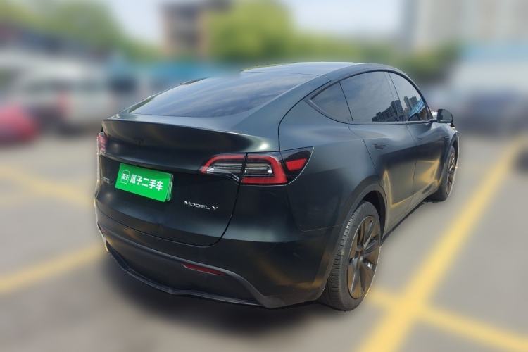 Used Tesla Model Y 2022 Revised Version Rear-Wheel Drive Rear Right 45 Deg