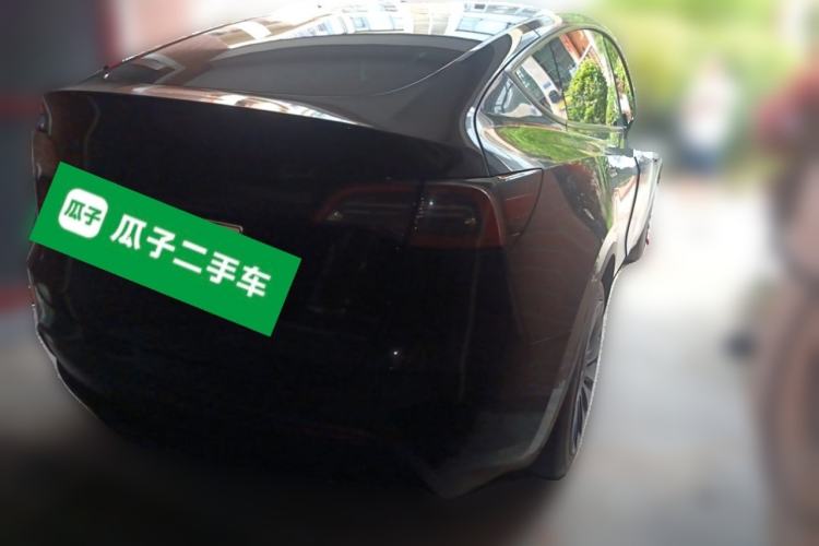 Used Tesla Model Y 2022 Revised Version Rear-Wheel Drive Rear Right 45 Deg