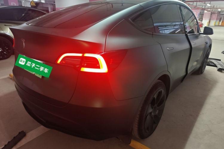 Used Tesla Model Y 2022 Revised Version Long-Range All-Wheel Drive Rear Right 45 Deg