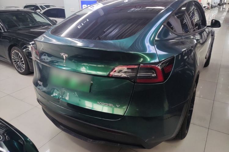 Used Tesla Model Y 2022 Revised Version Rear-Wheel Drive Rear Right 45 Deg