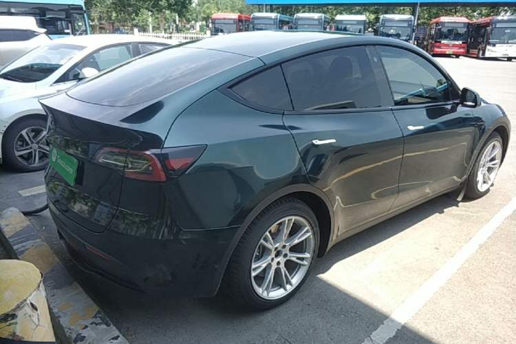 Used Tesla Model Y 2022 Revised Version Rear-Wheel Drive Rear Right 45 Deg