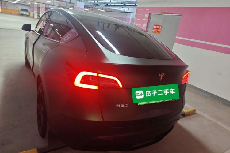 Used Tesla Model Y 2022 Revised Version Long-Range All-Wheel Drive Rear