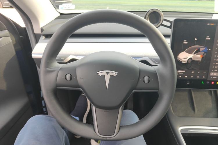 Used Tesla Model Y 2022 Rear-Wheel-Drive Version Steering Wheel