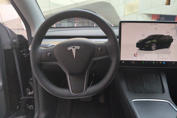 Used Tesla Model Y 2022 Revised Version Rear-Wheel Drive Steering Wheel