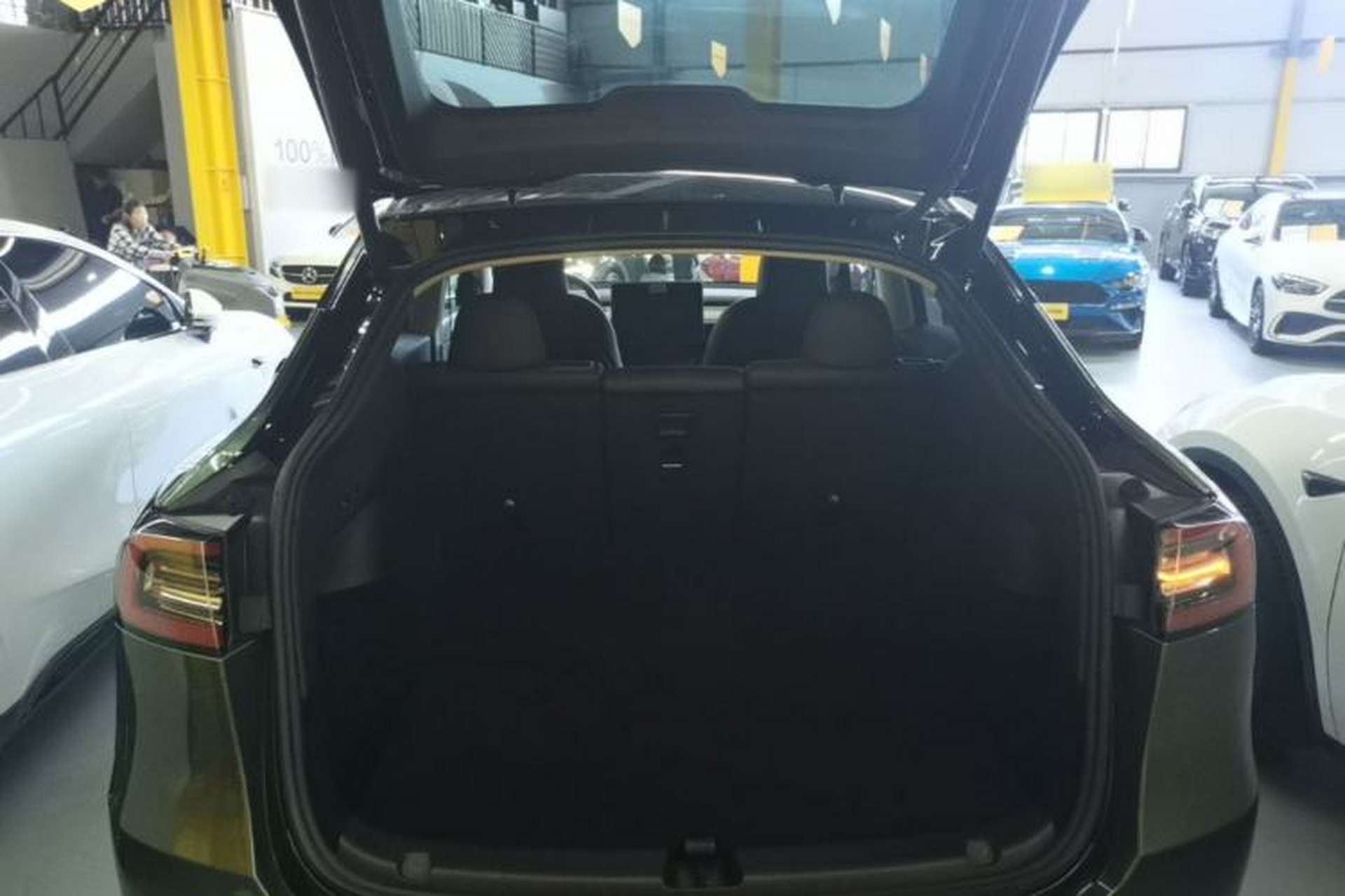 Used Tesla Model Y 2022 Revised Version Rear-Wheel Drive Trunk