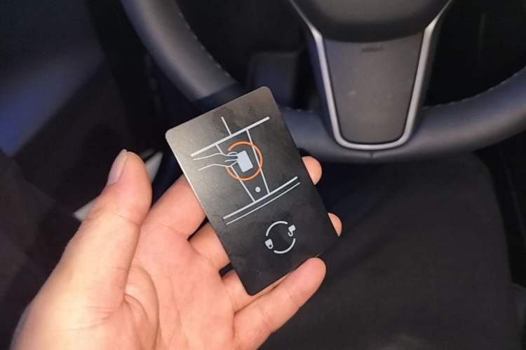 Used Tesla Model Y 2022 Revised Version Rear-Wheel Drive Vehicle Key