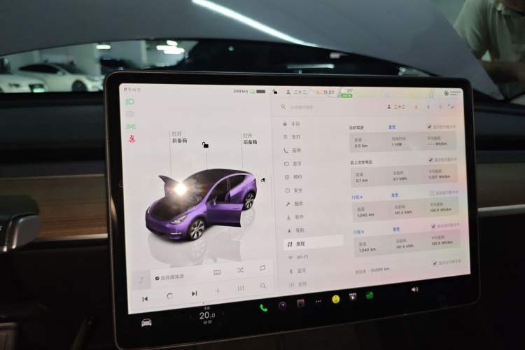 Used Tesla Model Y 2022 Revised Version Rear-Wheel Drive Instrument Cluster
