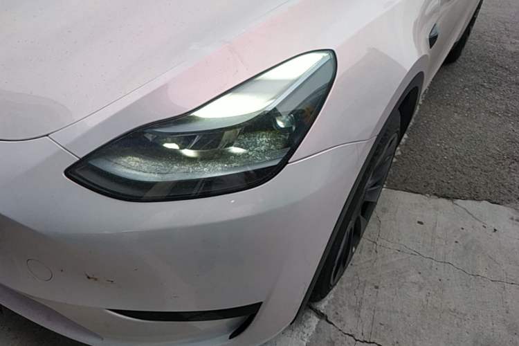 Used Tesla Model Y 2022 Revised Version Rear-Wheel Drive Left Front Headlight