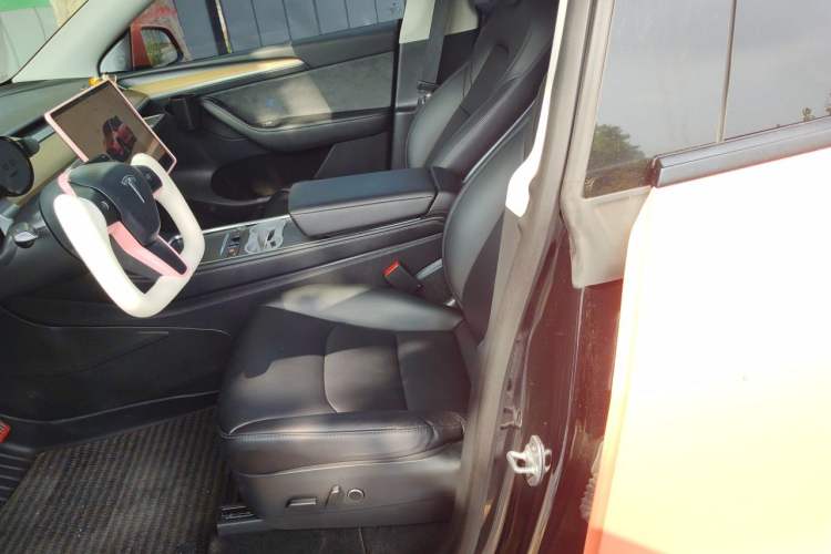 Used Tesla Model Y 2022 Long-Range All-Wheel-Drive Version Left Front Seat