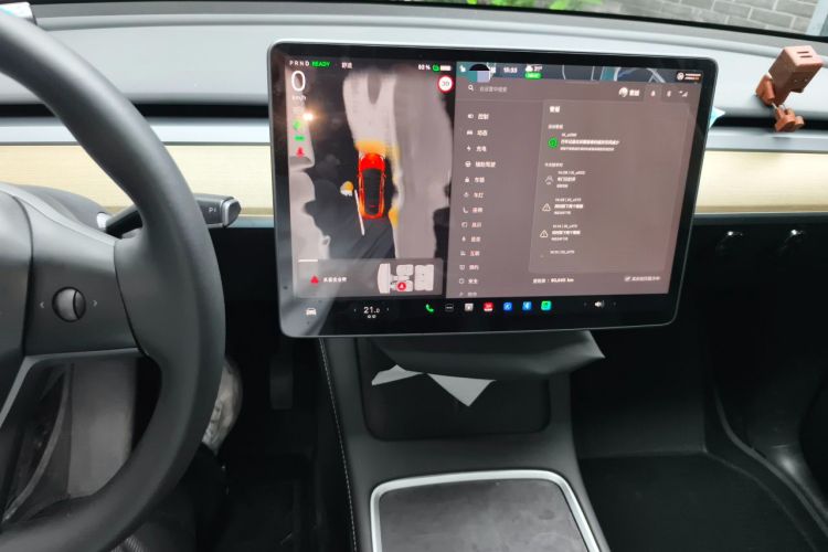 Used Tesla Model Y 2022 Revised Version Rear-Wheel Drive Audio And AC Panel