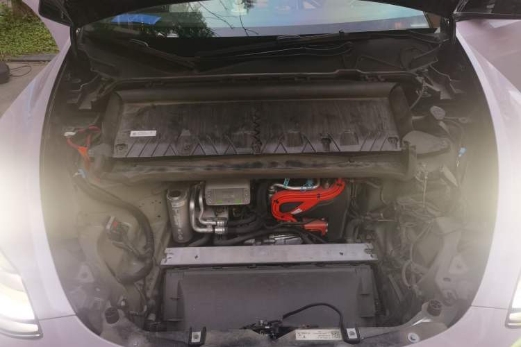 Used Tesla Model Y 2022 Long-Range All-Wheel-Drive Version Engine Bay