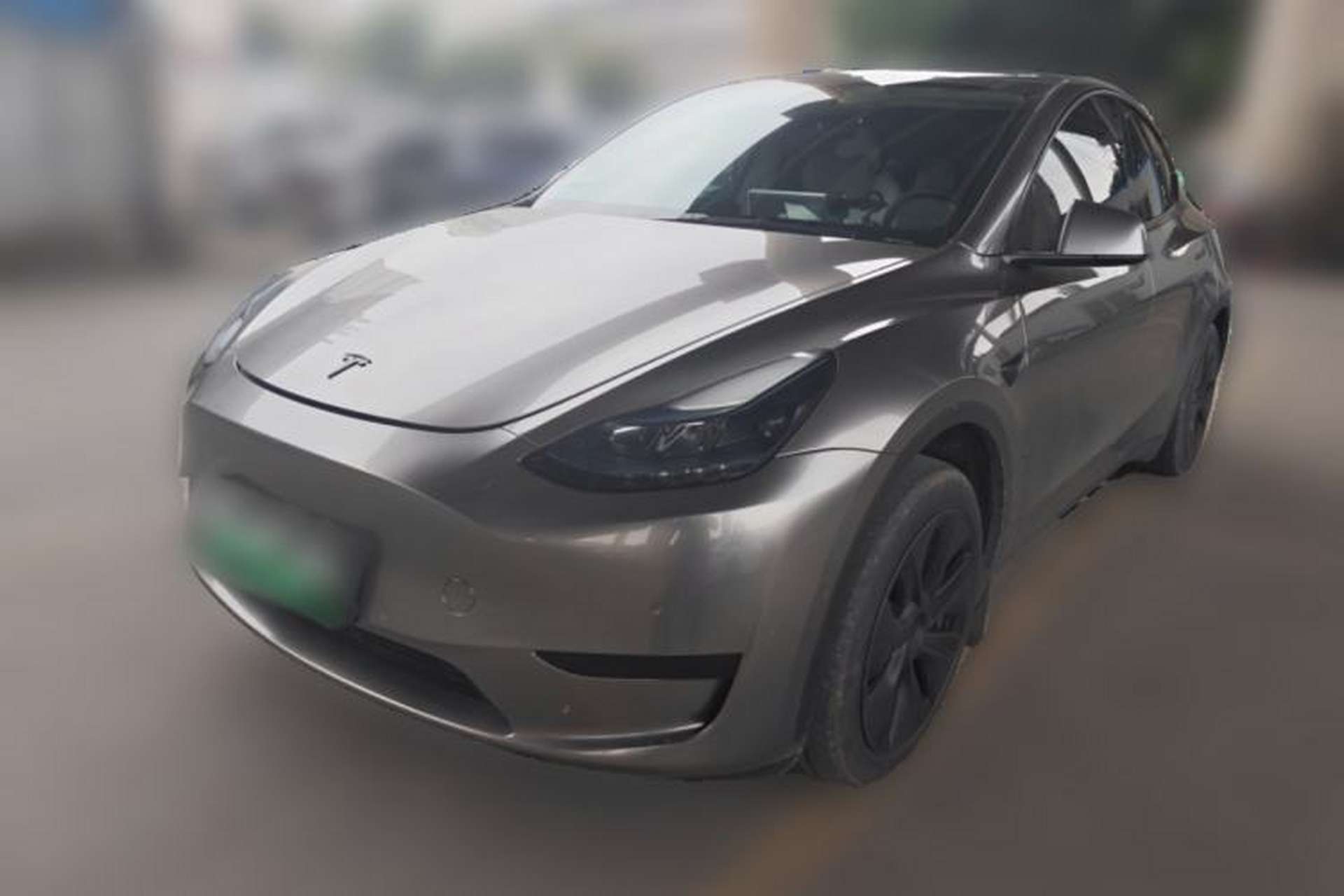 Used Tesla Model Y 2022 Revised Version Rear-Wheel Drive Front Left 45 Deg