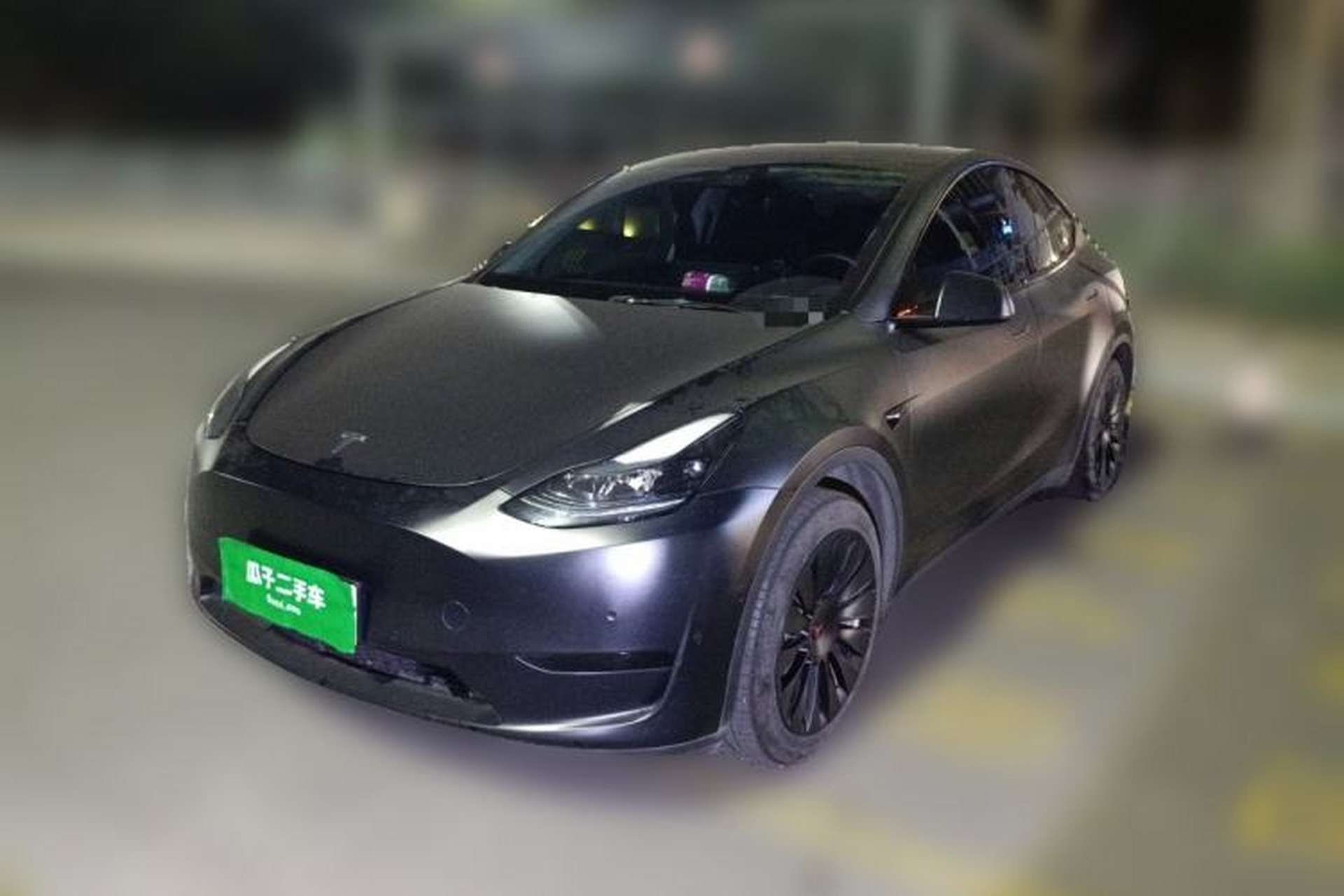 Used Tesla Model Y 2022 Revised Version Rear-Wheel Drive Front Left 45 Deg