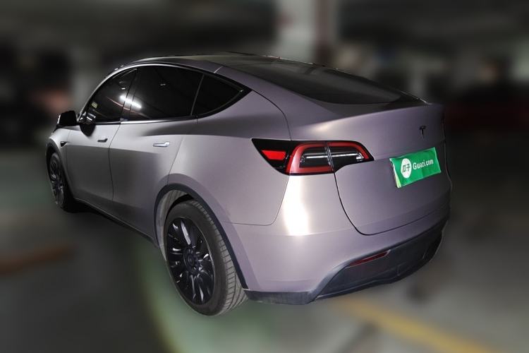 Used Tesla Model Y 2022 Rear-Wheel-Drive Version Rear Left 45 Deg