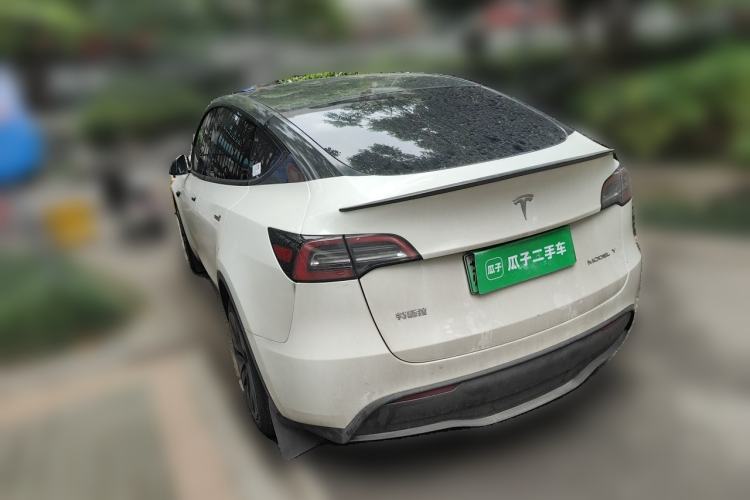 Used Tesla Model Y 2022 Revised Version Rear-Wheel Drive Rear Left 45 Deg