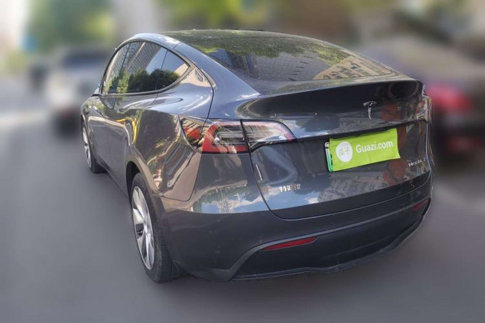 Used Tesla Model Y 2022 Revised Version Rear-Wheel Drive Rear Left 45 Deg