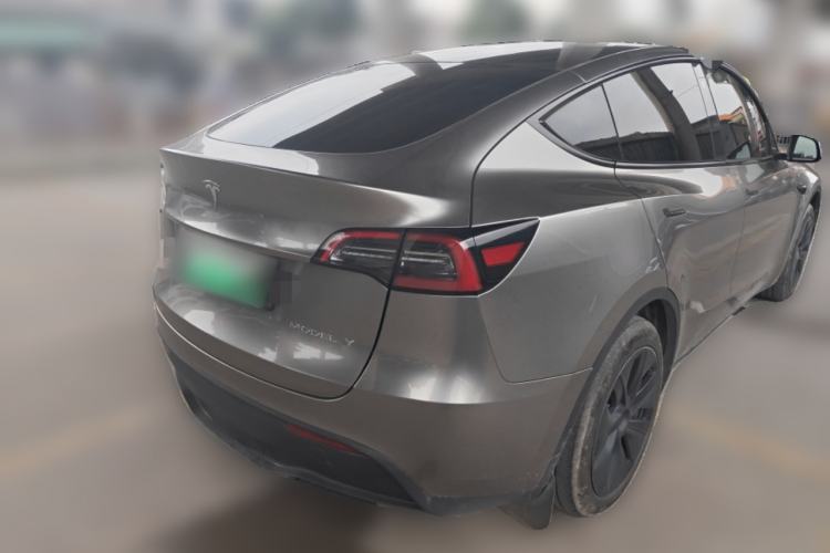 Used Tesla Model Y 2022 Revised Version Rear-Wheel Drive Rear Right 45 Deg