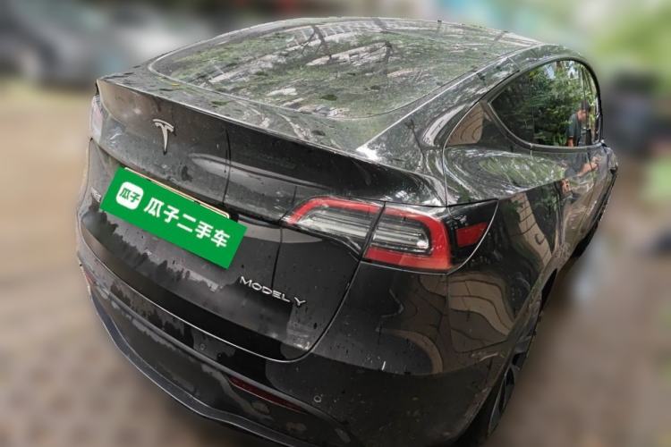 Used Tesla Model Y 2022 Rear-Wheel-Drive Version Rear Right 45 Deg