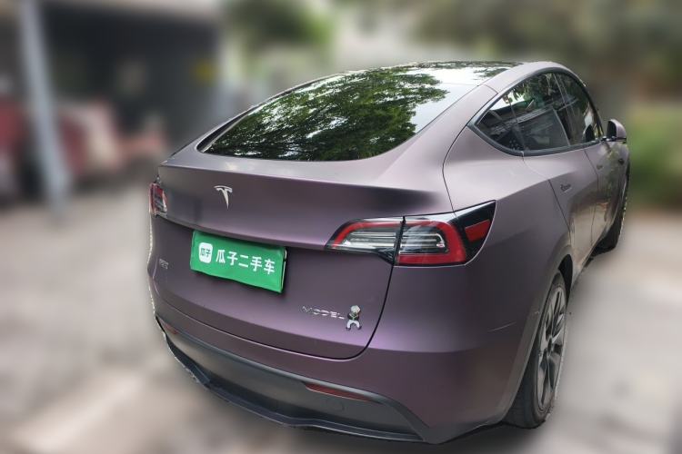 Used Tesla Model Y 2022 Revised Version Rear-Wheel Drive Rear Right 45 Deg