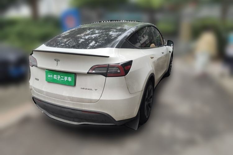 Used Tesla Model Y 2022 Revised Version Rear-Wheel Drive Rear Right 45 Deg