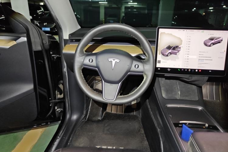 Used Tesla Model Y 2022 Rear-Wheel-Drive Version Steering Wheel