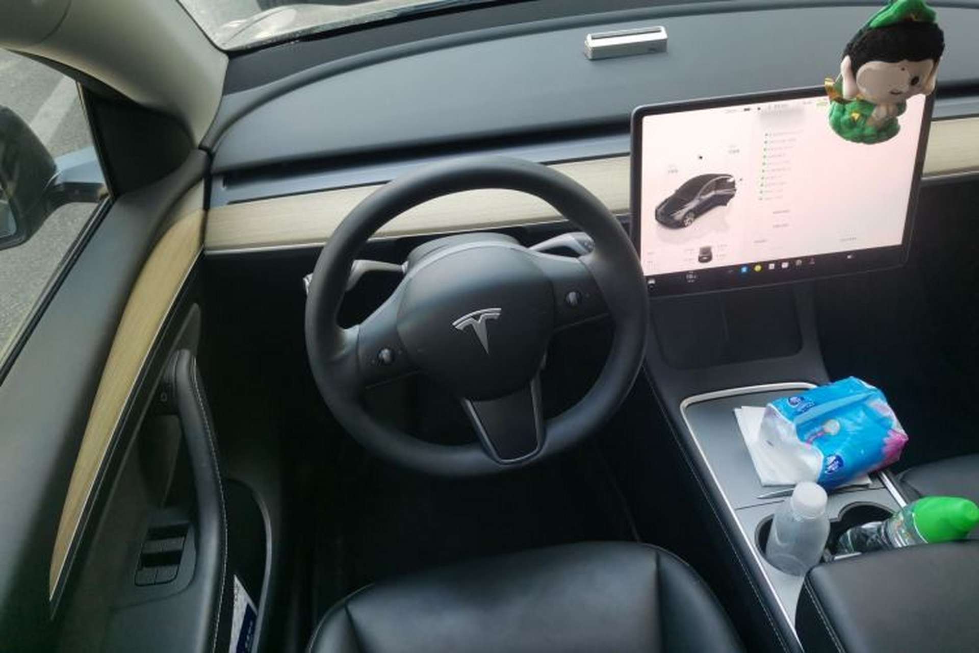 Used Tesla Model Y 2022 Revised Version Rear-Wheel Drive Steering Wheel