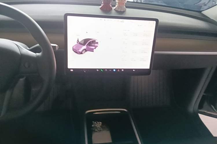 Used Tesla Model Y 2022 Revised Version Rear-Wheel Drive Audio And AC Panel