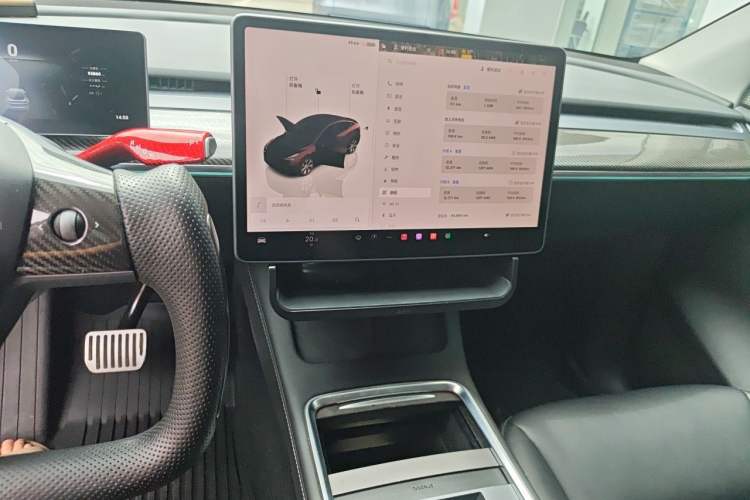 Used Tesla Model Y 2022 Rear-Wheel-Drive Version Audio And AC Panel