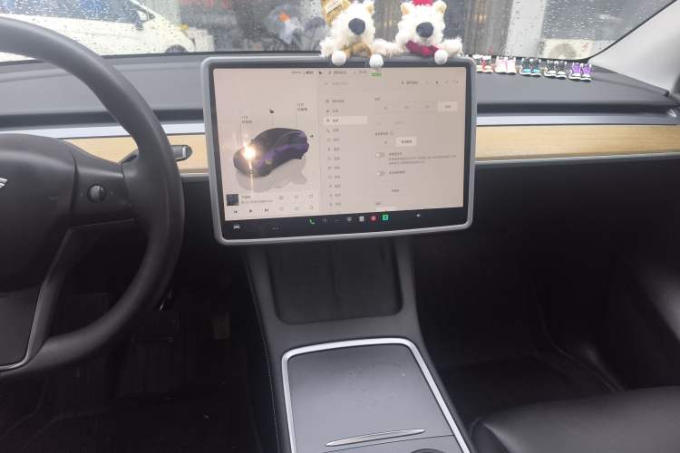 Used Tesla Model Y 2022 Rear-Wheel-Drive Version Audio And AC Panel