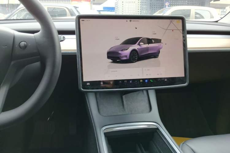 Used Tesla Model Y 2022 Rear-Wheel-Drive Version Audio And AC Panel