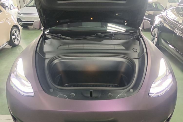 Used Tesla Model Y 2022 Revised Version Rear-Wheel Drive Engine Bay