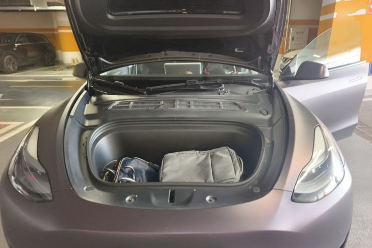 Used Tesla Model Y 2022 Revised Version Rear-Wheel Drive Engine Bay