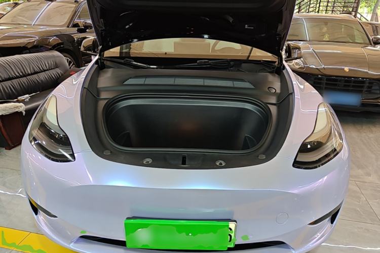 Used Tesla Model Y 2022 Revised Version Rear-Wheel Drive Engine Bay