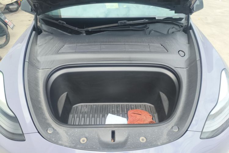 Used Tesla Model Y 2022 Long-Range All-Wheel-Drive Version Engine Bay