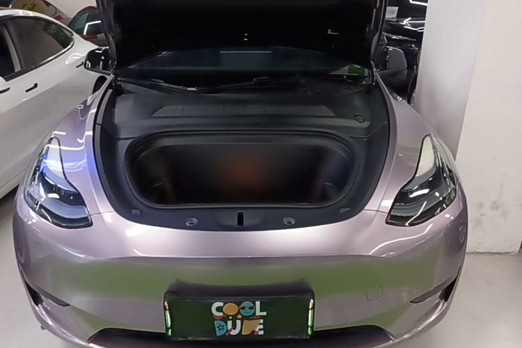 Used Tesla Model Y 2022 Revised Version Rear-Wheel Drive Engine Bay