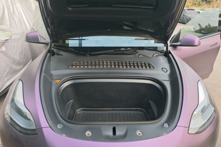 Used Tesla Model Y 2022 Revised Version Rear-Wheel Drive Engine Bay