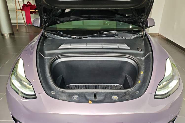 Used Tesla Model Y 2022 Revised Version Rear-Wheel Drive Engine Bay