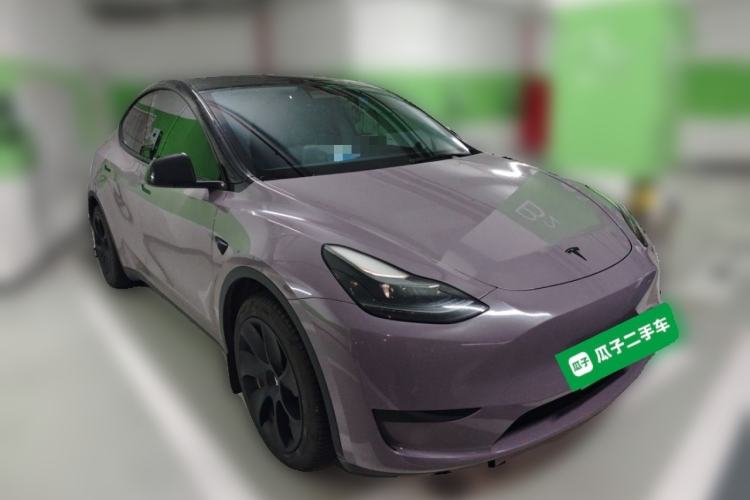 Used Tesla Model Y 2022 Rear-Wheel-Drive Version Front Right 45 Deg