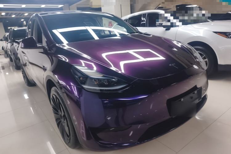 Used Tesla Model Y 2022 Revised Version Rear-Wheel Drive Front Right 45 Deg