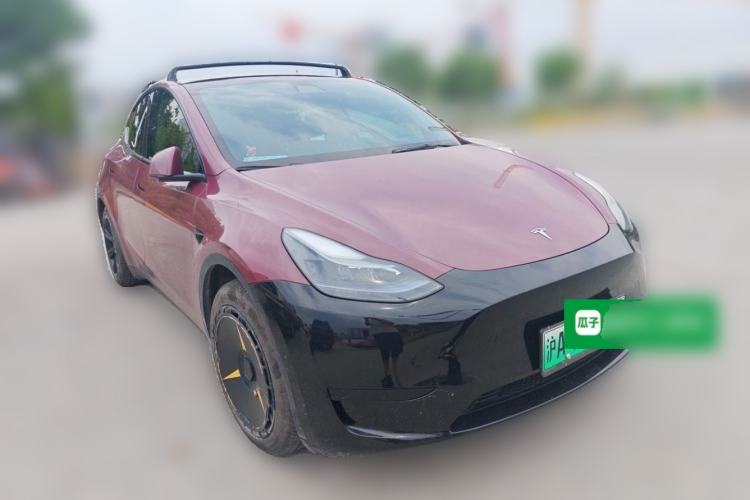 Used Tesla Model Y 2022 Rear-Wheel-Drive Version Front Right 45 Deg