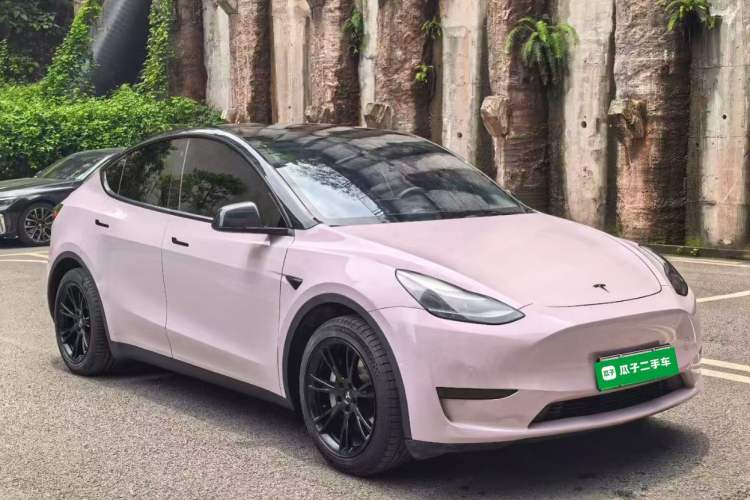 Used Tesla Model Y 2022 Revised Version Rear-Wheel Drive Front Right 45 Deg
