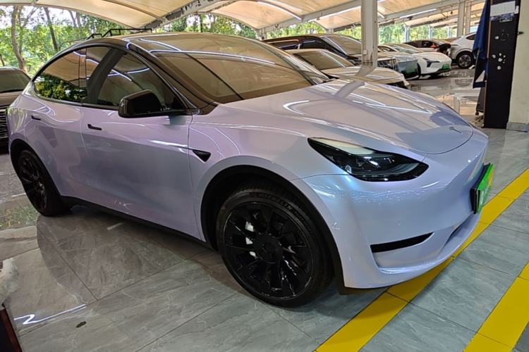 Used Tesla Model Y 2022 Revised Version Rear-Wheel Drive Front Right 45 Deg