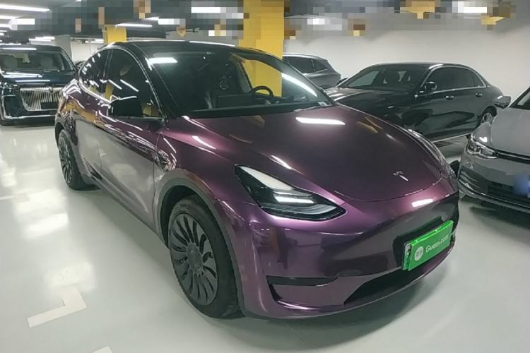 Used Tesla Model Y 2022 Revised Version Rear-Wheel Drive Front Right 45 Deg