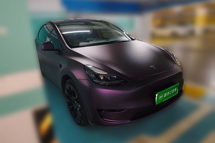 Used Tesla Model Y 2022 Revised Version Rear-Wheel Drive Front Right 45 Deg
