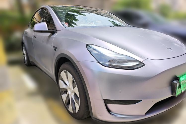 Used Tesla Model Y 2022 Revised Version Rear-Wheel Drive Front Right 45 Deg