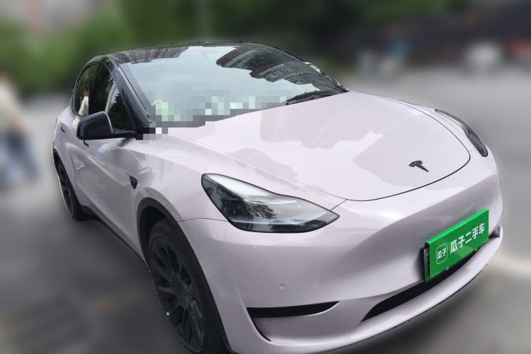 Used Tesla Model Y 2022 Revised Version Rear-Wheel Drive Front Right 45 Deg
