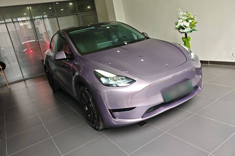 Used Tesla Model Y 2022 Revised Version Rear-Wheel Drive Front Right 45 Deg