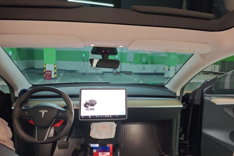 Used Tesla Model Y 2022 Rear-Wheel-Drive Version Headliner